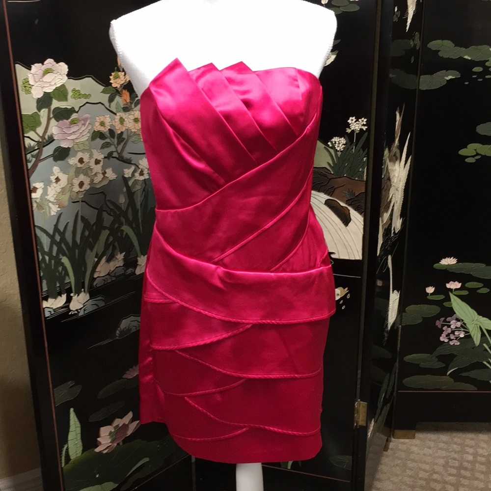 Hot Pink Party Dress. B5